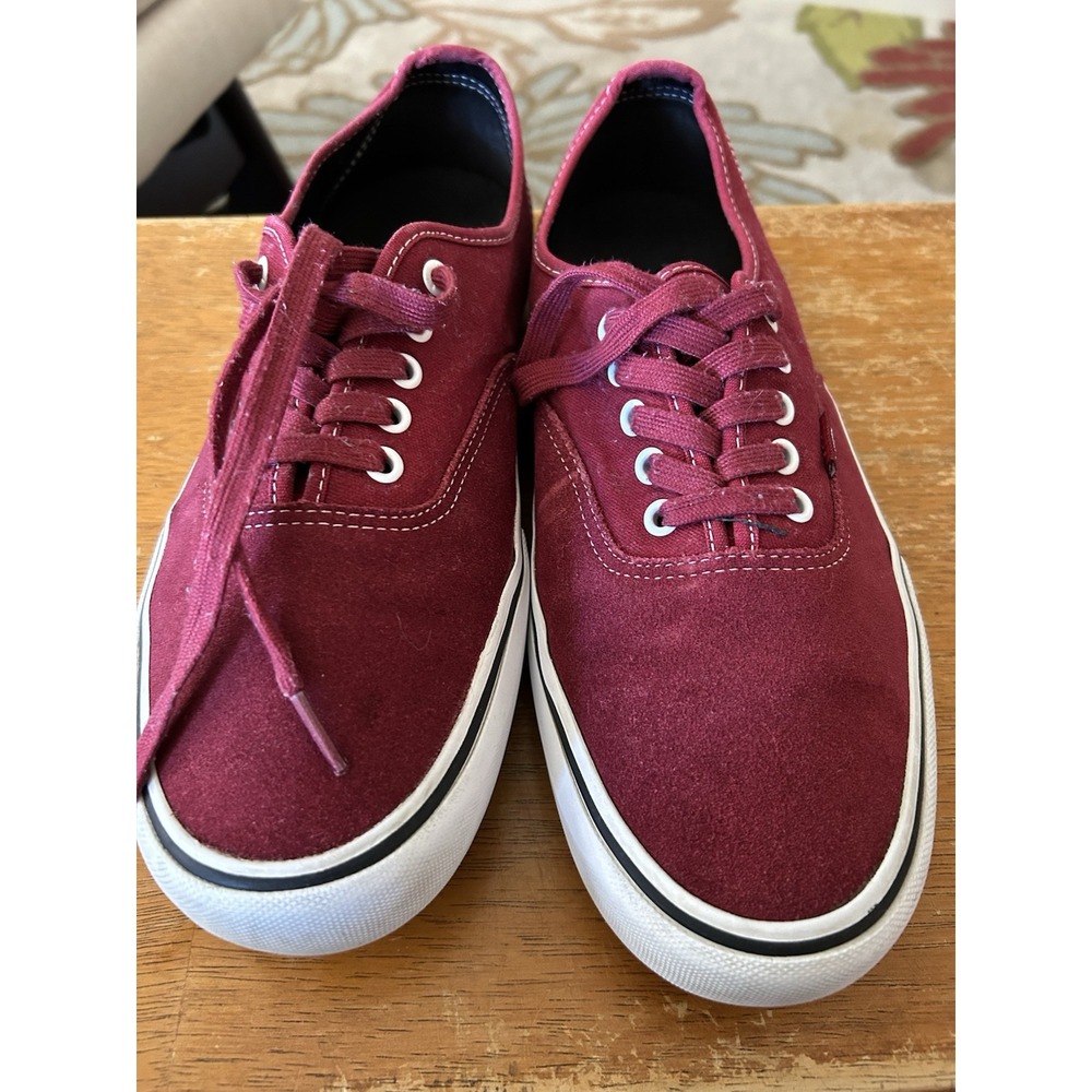 Vans Off The Wall Skateboard Shoes Low Pro Men's Size 12 No Box Port / Black